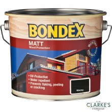 Bondex Matt Wood Protection Ebony 2.5 Litre