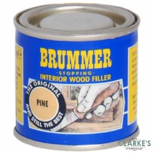 Brummer Stopping Interior Wood Filler Pine 250g
