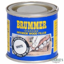 Brummer Stopping Interior Wood Filler White 250g