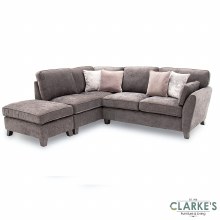Cantrell LHF Corner Sofa Mushroom Grey Cantrell LHF Corner Sofa Mushroom Grey