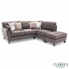 Cantrell RHF Corner Sofa Mushroom Grey Cantrell RHF Corner Sofa Mushroom Grey