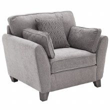 Cantrell 1 Seater Silver Cantrell 1 Seater Silver