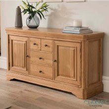 Carmen Oak Large Sideboard