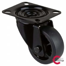 Transport Castor Wheel 80mm Swivel 100kg Black