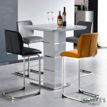 Chantelle Bar Table Grey