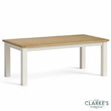 Chichester Ivory Fixed Dining Table 200cm