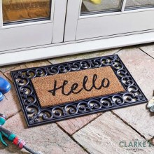 Hello! - Door Mat ( Frame not included)