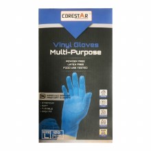 Corestar Vinyl Multi-Purpose Gloves Large 100 per Pack Corestar Vinyl Multi-Purpose Gloves Large 100 per Pack