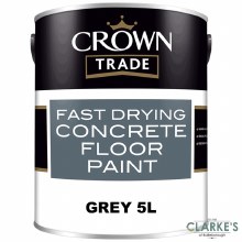 Crown Trade Concrete Floor Paint Grey 5 Litre