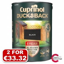 Cuprinol Ducksback Black 5Ltr