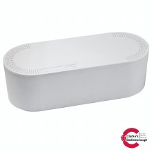 D-Line Cable Tidy Home Box White Small