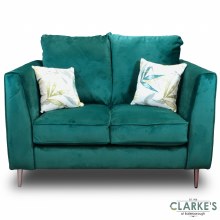 Daisy 3 Seater Plush Velvet Sofa Emerald