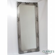Delta Antique Silver Leaner Mirror 82 x 180 cm