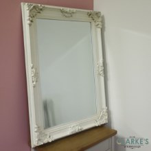 Delta Antique Cream Wall Mirror 82 x 112 cm Delta Antique Cream Wall Mirror 82 x 112 cm