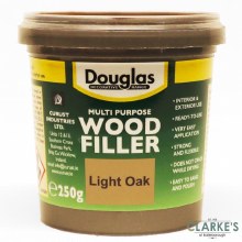 Douglas Multi Purpose Wood Filler Light Oak 250g