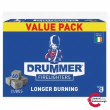 Drummer Firelighters 60 cubes