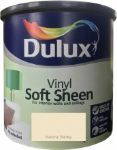 Dulux Vinyl Soft Sheen Paint Natural Barley 2.5 Litre