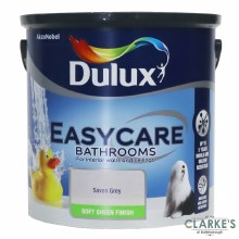 Dulux Easycare Bathrooms Paint Savon Grey 2.5 Litre