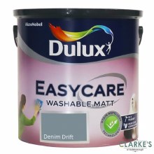 Dulux Easycare Washable Matt Paint Denim Drift 2.5 Litre