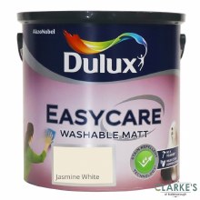 Dulux Easycare Washable Matt Paint Jasmine White 2.5 Litre