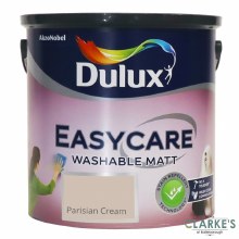 Dulux Easycare Washable Matt Paint Parisian Cream 2.5 Litre