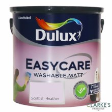 Dulux Easycare Washable Matt Paint Scottish Heater 2.5 Litre