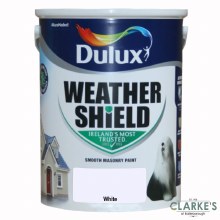 Dulux Weather Shield White 5Ltr