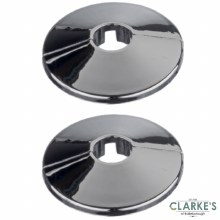 Easi Plumb Pipe Hole Covers Chrome