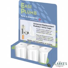 Easi Plumb Universal Radiator Valve Caps