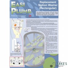 Easi Plumb Rectangular Siphon Washer