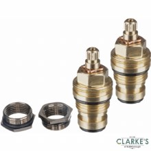 Easi Plumb Brass Spindles with Bushings 1/2