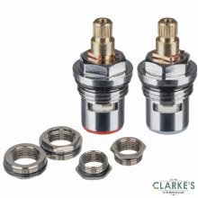 Easi Plumb Ceramic Disc Valves with Bushings 1/2