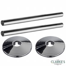 Easi Plumb Pipe Cover Kit Chrome