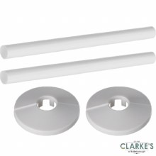 Easi Plumb Pipe Cover Kit White