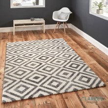 Elegant 4893 Grey/White Rug 120 x 170cm