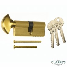 Era Euro Profile Thumbturn Door Cylinder Brass 30/30 mm