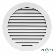 Round Plastic Vent Grille 125mm