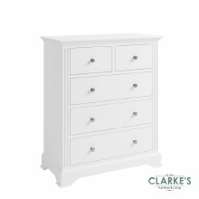 Additional picture of Eva White Collection 2 Over 3 Drawer Chest