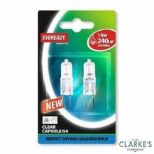 Eveready Halogen G4 Bulbs Pack of 2