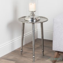 Everly Side Table Silver