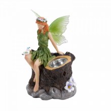 Solar Garden Fairy Spot Light Green