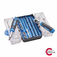 Faithfull 78 Piece Screwdriver Bit and Socket Set