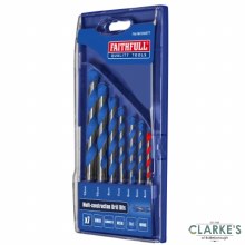 Faithfull Multi Construction Drill Set