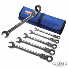 Faithfull Ratchet Combination Spanner Set