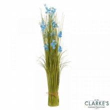 True Blue - Faux Flower Bouquet 90cm