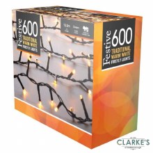 600 LED FireFly Christmas Lights Warm White