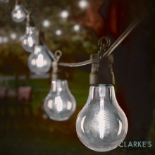 LED Festoon Connectable Garden Lights White