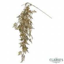 Champagne Gold Hanging Christmas Foliage 82cm