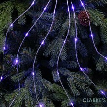 Micro LED Christmas Tree Branch Lights - Lilac 2 m