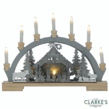 Nativity Candle Bridge Battery Operated 45cm